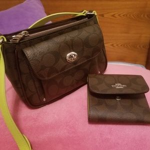Coach purse & wallet